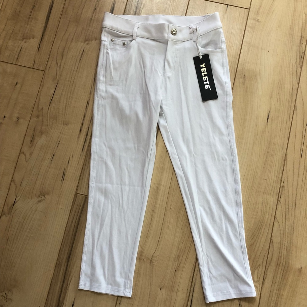 Yelete White Jeggings